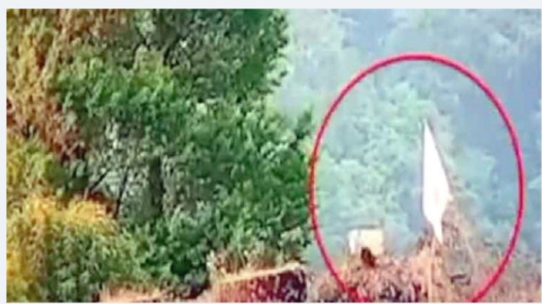 সিমান্তরেখায় উত্তেজনা: ভারতীয় বাহিনীর ‘সাদা পতাকা’ প্রদর্শনক